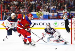 Хоккейный матч Россия - США
